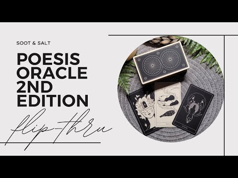 Poesis Oracle 2nd edition - flip thru and comparison