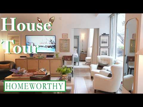 HOUSE TOUR | A Chic Two-Bedroom NYC Apartment | Design Tips for Apartment