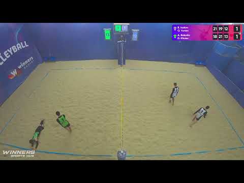 23:20 B. Isakov / O. Yurtov - A. Bakotin / D. Kliuiev 18.02.2023 | Winners Beach Volleyball