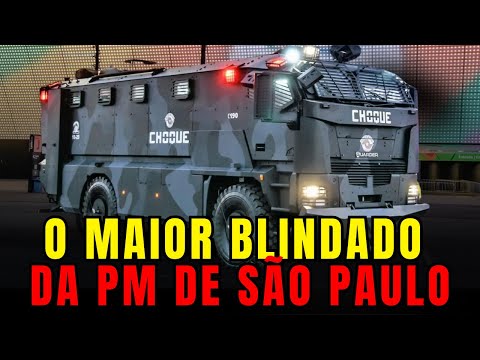 Esse BLINDADO DA PMESP é simplesmente absurdo!