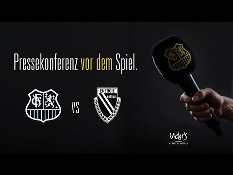 1. FC Saarbrücken - FC Energie Cottbus - Pressekonferenz vor dem Spiel