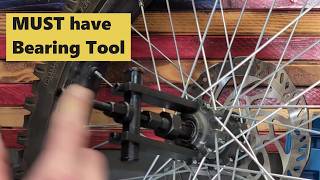 Testing out the XSTARYE 16PCS Bicycle Blind Hole Bearing Puller Set with Bearing Press Kit
