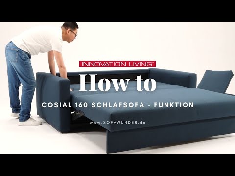 HOW TO: Schlafsessel COSIAL 160 von Innovation® - Bettfunktion erklärt! | Sofawunder.de