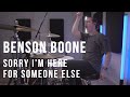 Benson Boone Sorry I M Here For Someone Else Drum Cover