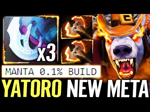 🔥 YATORO Ursa Manta NEW META — 0.1% Build + Fury Fast Farm Super Hard Game Dota 2 Pro