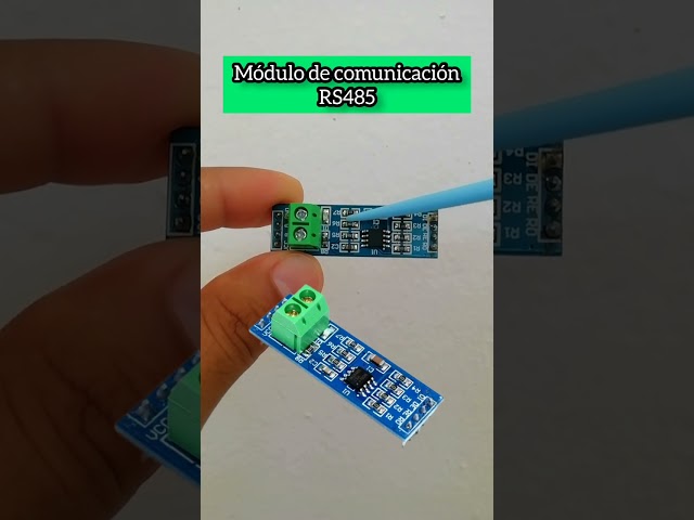 Vídeo relacionado con Eujgoov 5pcs Módulo de Convertidor RS-485 Módulo Adaptador RS-485, Módulo Convertidor RS-485 para-Chip MAX485 Integrado-Comunicación Fácil RS-485