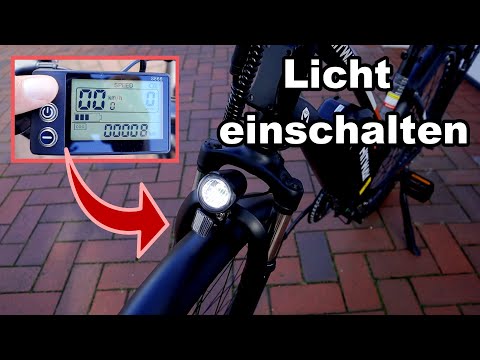 Hitway E Bike Licht einschalten und ausschalten   So Geht’s