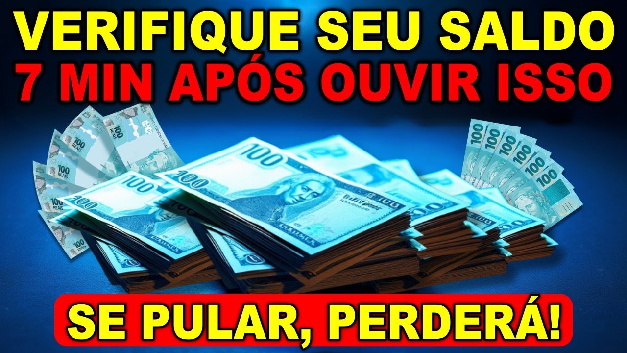 😲 DEUS DIZ: Veja Seu Saldo 7 Minutos Depois de Ouvir Isso! 🎁Não Rejeite isso! | Mensagem de Deus