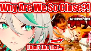 Cecilia When She Realizes How The Kid Is Playing With The Autofister Plushies