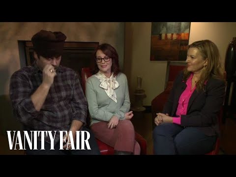 Megan Mullally & Nick Offerman Talks to Vanity Fair's Krista Smith About the Movie “Smashed”