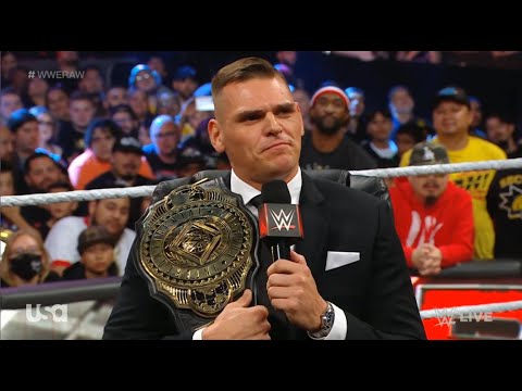 WWE RAW Ciampa Gunter contract signing!! October 2 2023