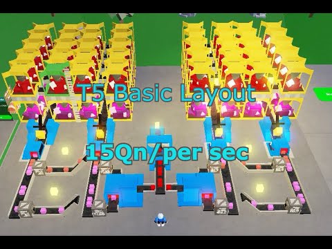 Basic T5 Layout | Roblox factory Simulator