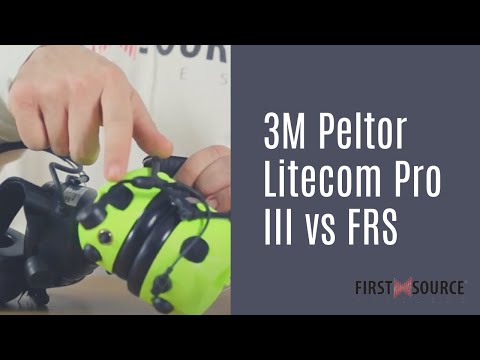 3M Peltor Litecom Pro III vs FRS Headset