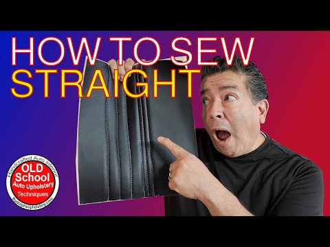 Upholstery Secrets: Master Straight Lines for Beginners