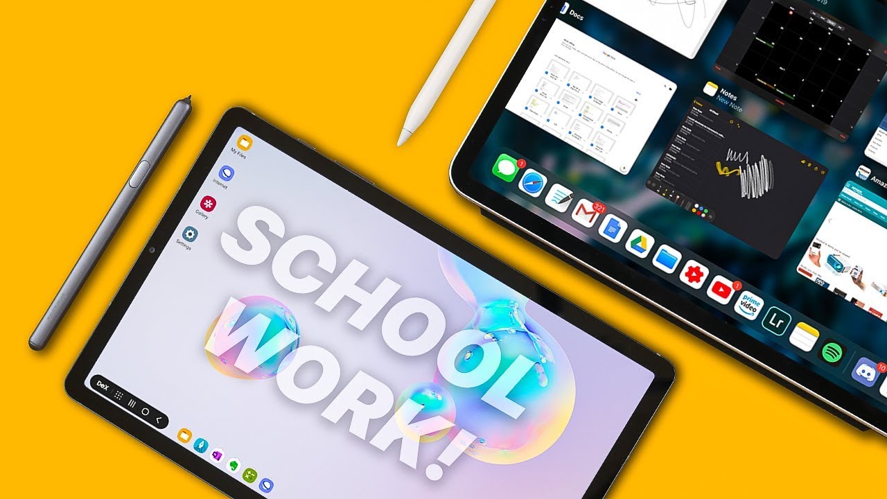 iPad Pro vs Galaxy Tab S6 | ULTIMATE School Comparison!