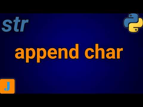Append To String Python