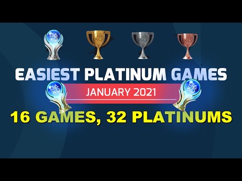 EASIEST PLATINUM GAMES IN JANUARY  2021