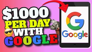 💸Earn $1000 Per Day JUST COPY & PASTE Using a NEW GOOGLE TRICK !(Money Online 2020 Fast)