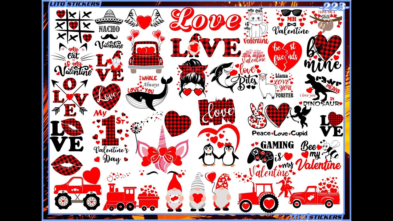 🟡Vectores Gratis para san Valentín😍/ Muchas ideas Gratis🔺