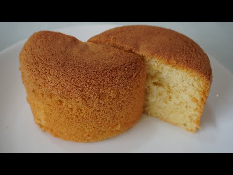 Chiffon cake recipe with only one egg | Chiffon cake recipe without separating egg yolks and whites