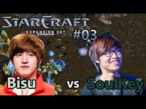 Bisu (P) vs SoulKey (Z) | StarCraft: Brood War - Replay-Cast #03