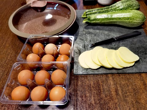 HAI ZUCCHINE FORMAGGIO E UOVA? Fai questa ricetta semplice deliziosa ed economica.