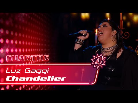 #TeamMauyRicky: Luz Gaggi - "Chandelier" - Cuartos – La Voz Argentina 2021