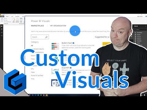 Use Custom Visuals in Power BI