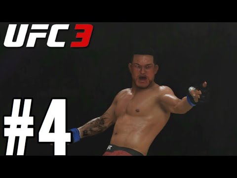 UFC 3 Light Heavyweight Career Mode Walkthrough Part 4 - WE BROKE HIS ARM!