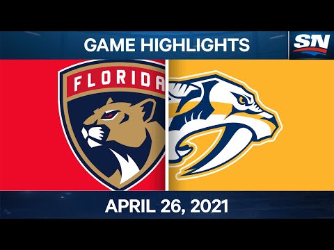 NHL Game Highlights | Panthers vs. Predators - Apr. 26, 2021
