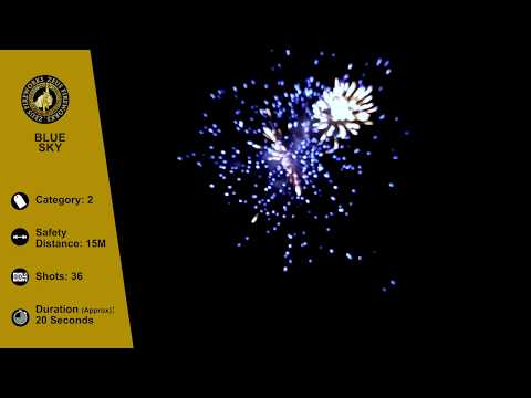 Firework Crazy - Blue Sky Gender Reveal | Zeus Fireworks