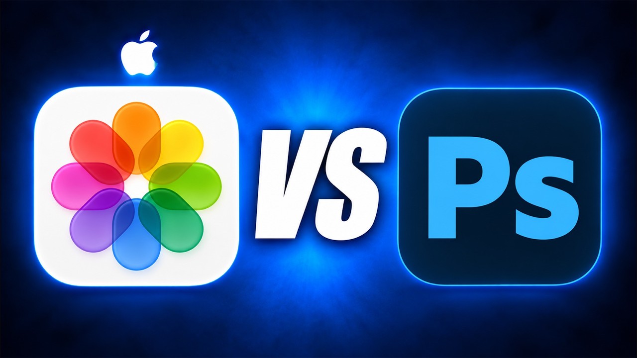 Is Apple Photos REALLY Better Than Adobe Photoshop?