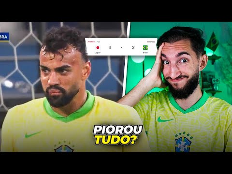 Brasil 2 x 3 Japão - FABRÍCIO BRUNO ERROU TUDO???