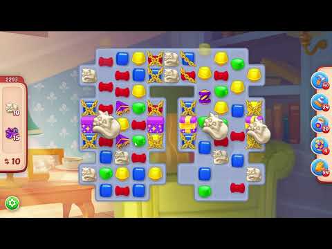 Homescapes 2293 Level - 15 moves - NO BooSTERS