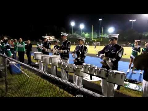 Leesville Road High School Drumline at Sanderson game