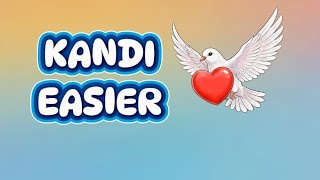 “Easier” – Kandi | Official Lyrics Video 🎶