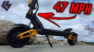 47mph 60v Electric Scooter at only 69lbs!?! Hiley Tiger 10 V5 Pro Test Ride!