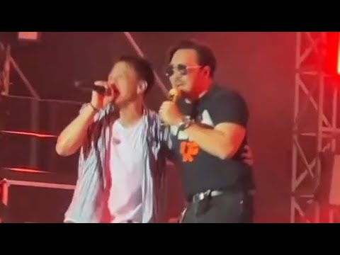 Noah Feat David Bayu - Topeng X Air Dan Api Live Synchronize Fest Jakarta || Ariel Noah Terkejut