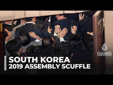 South Korean court finds 26 politicians, aides guilty over 2019 parliament scuffle