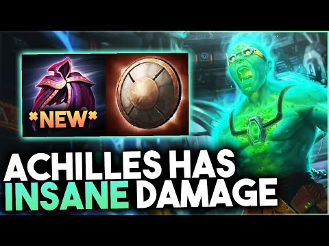 Achilles Does TOO MUCH Damage... - Grandmasters Ranked Joust - Smite