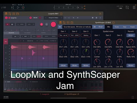 LoopMix and SynthScaper LE Jam