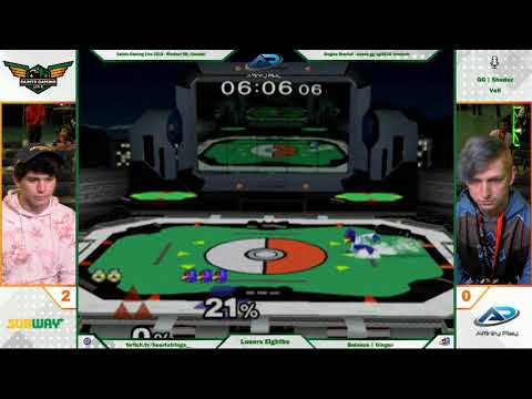 SGL 2018   SSBM 1v1 Losers Eighths   Ginger vs Heartstrings