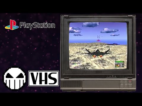 Agile Warrior F-111X (PS1) VHS Recorded Clips