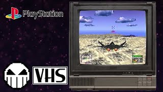 Agile Warrior F-111X (PS1) VHS Recorded Clips