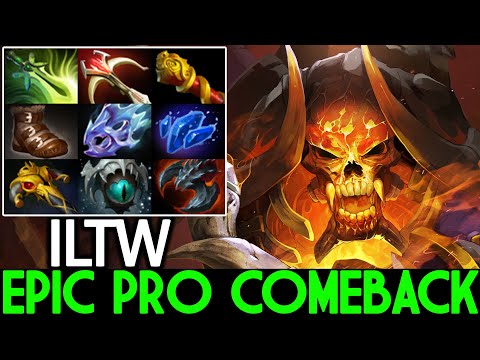 Nigma.ILTW [Clinkz] Epic Pro Comeback Crazy Searing Arrows Dota 2