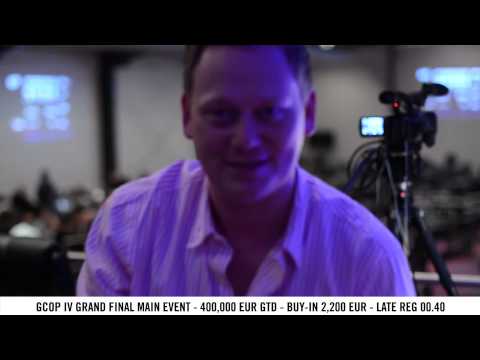 GCOP IV GRAND FINAL MAIN EVENT - 400,000 EUR GTD