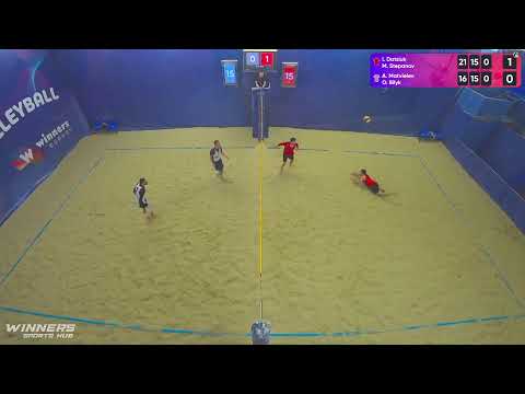 09:20 I. Datsiuk / M. Stepanov - A. Matvieiev / O. Bilyk 01.04.2023 | Winners Beach Volleyball