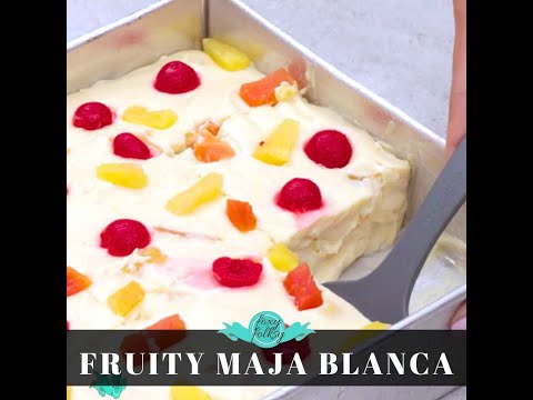 Fruity Maja Blanca Recipe | Creamy, Festive & Easy Filipino Dessert!