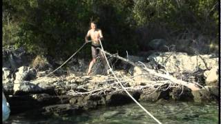 preview picture of video 'Sailing in Croatia 2009. Part_008. Island Mljet'