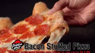Pizza Hut - Bacon Stuffed Crust Pizza
